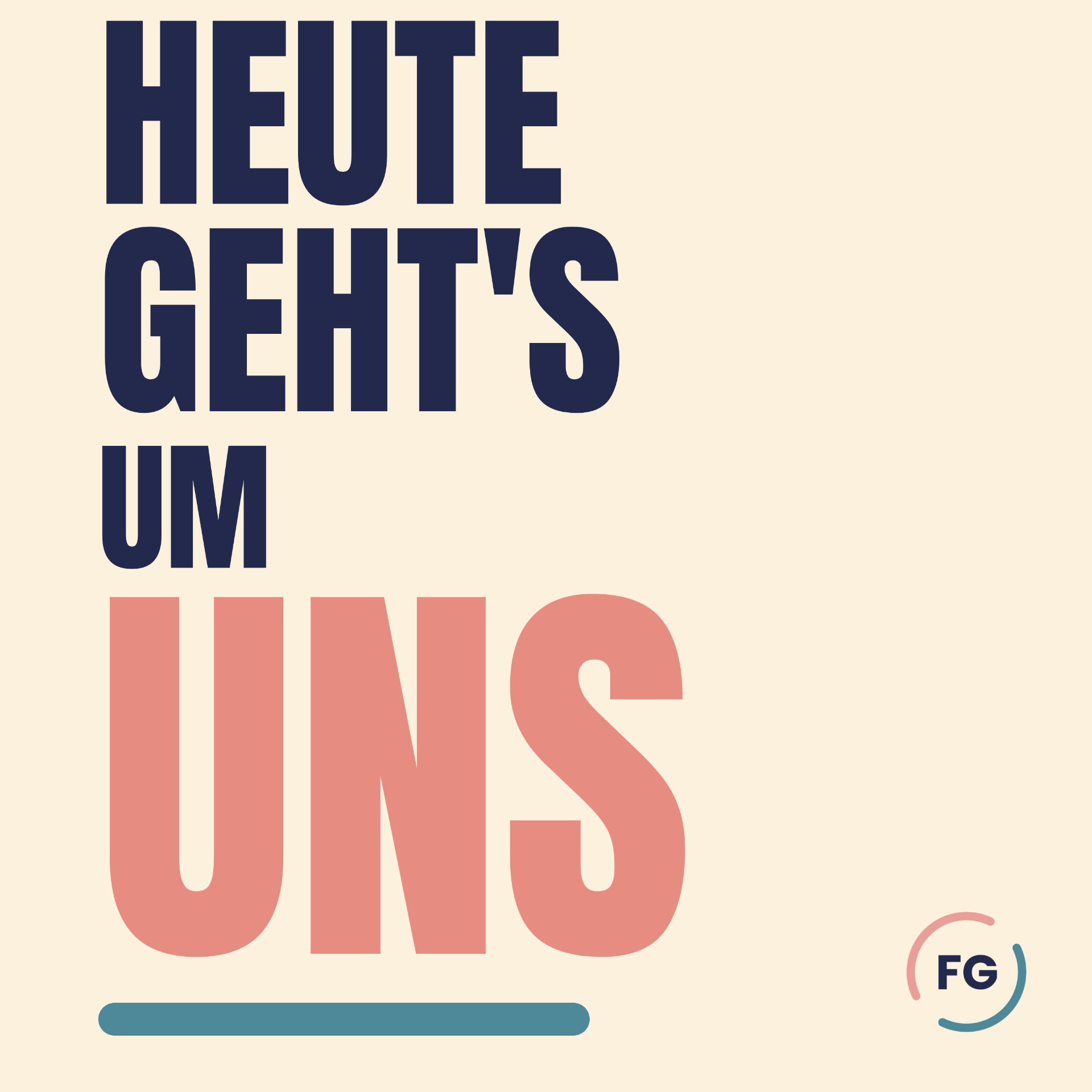 Song-Cover: Heute geht's um uns